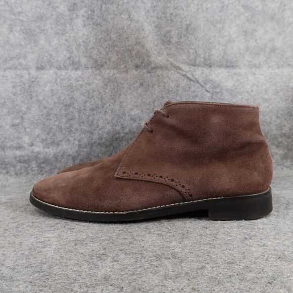 Cole Haan Shoes Mens 7 Boots Dress Chukka Desert Grand Os Brogue Leather Brown main image 7